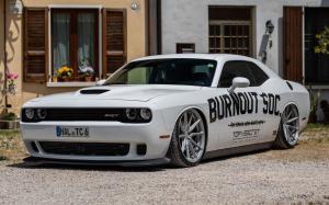 Dodge Challenger SRT Burnout SOC on Vossen Wheels (HF-3) 2019 года